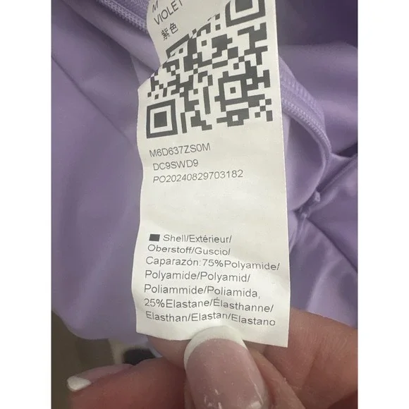 Womens M6D637 Violet Skort Dress Athletic Tennis Golf Sporty M - Picture 8 of 8